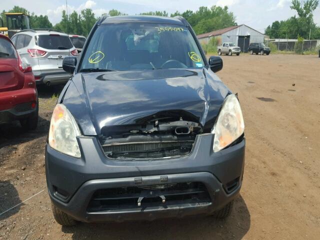 SHSRD78804U240051 - 2004 HONDA CR-V EX BLACK photo 9