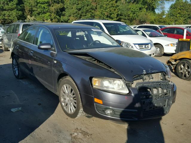 WAUDH74F76N075983 - 2006 AUDI A6 GRAY photo 1