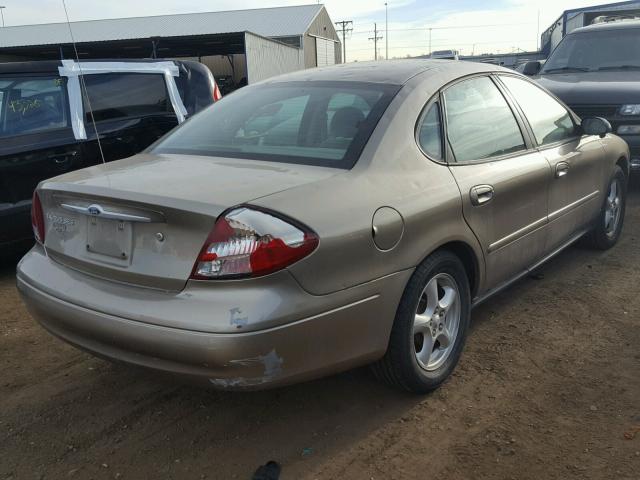 1FAFP55243A181539 - 2003 FORD TAURUS SES GOLD photo 4