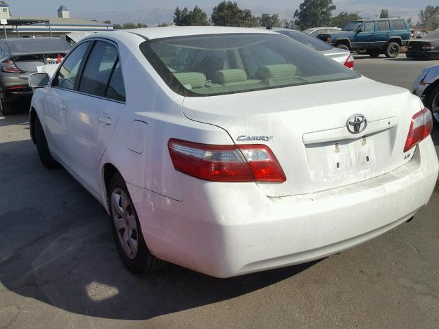 4T1BE46K29U862339 - 2009 TOYOTA CAMRY BASE WHITE photo 3