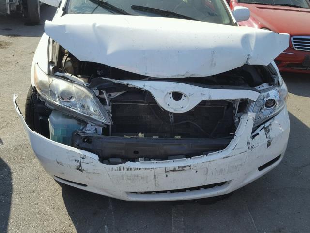 4T1BE46K29U862339 - 2009 TOYOTA CAMRY BASE თეთრი ფოტო 9