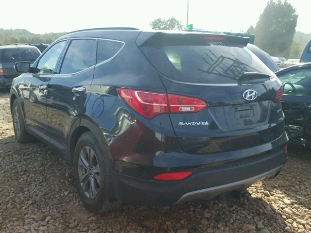 5XYZU3LB3GG335462 - 2016 HYUNDAI SANTA FE S 黑色 照片 3