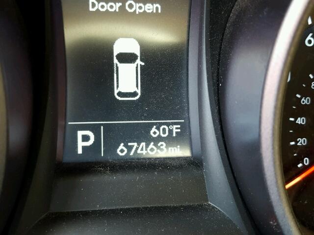 5XYZU3LB3GG335462 - 2016 HYUNDAI SANTA FE S 黑色 照片 8