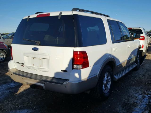 1FMFU18525LA38478 - 2005 FORD EXPEDITION WHITE photo 4