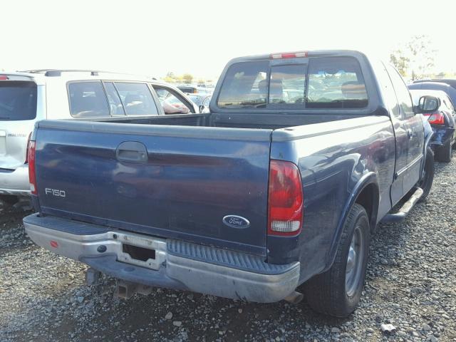 1FTRX17L63NA67315 - 2003 FORD F150 BLUE photo 4