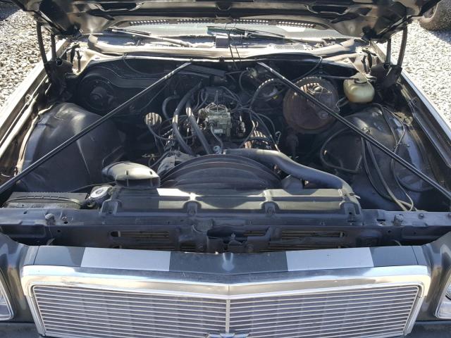 1C80U7Z499695 - 1977 CHEVROLET EL CAMINO GRAY photo 7