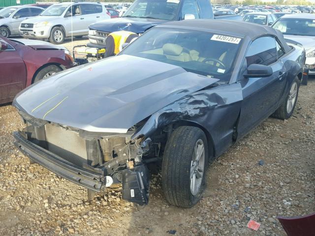 1ZVBP8EN6A5171537 - 2010 FORD MUSTANG GRAY photo 9