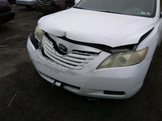 4T1BE46K77U512458 - 2007 TOYOTA CAMRY NEW WHITE photo 9