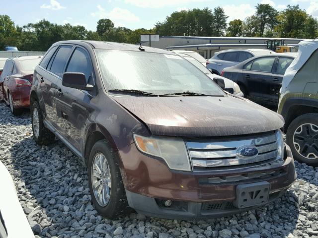 2FMDK3KC2ABB01721 - 2010 FORD EDGE LIMIT MAROON photo 1