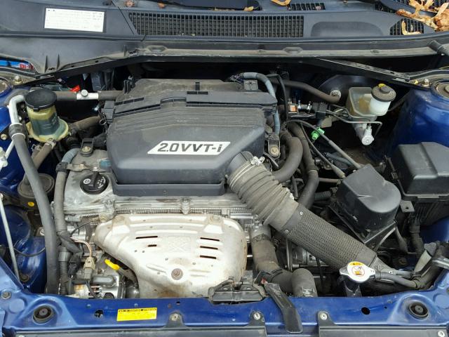 JTEHH20V626020090 - 2002 TOYOTA RAV4 4X2 BLUE photo 7