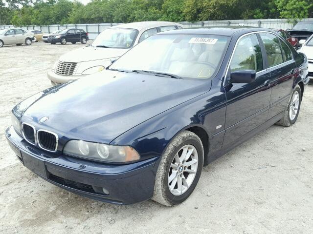 WBADT43413G030325 - 2003 BMW 525 I AUTO BLUE photo 2