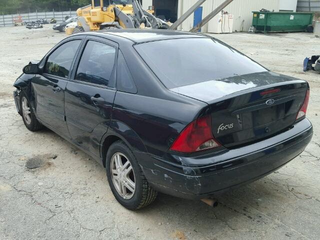 1FAFP34P83W150685 - 2003 FORD FOCUS BLACK photo 3