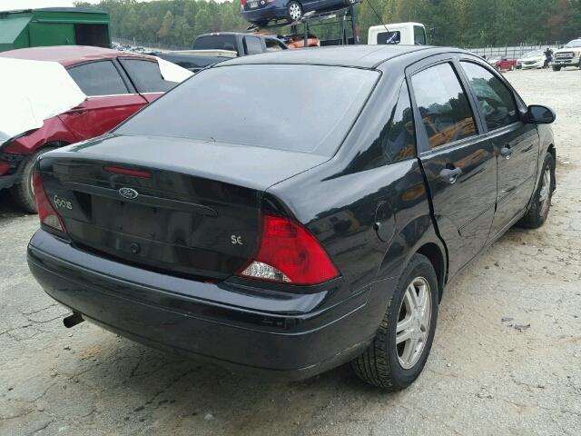 1FAFP34P83W150685 - 2003 FORD FOCUS BLACK photo 4