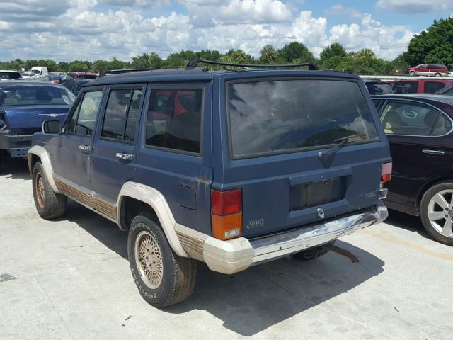 1J4FT78S6SL564084 - 1995 JEEP CHEROKEE C GREEN photo 3