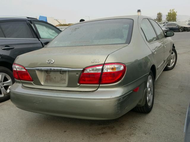 JNKCA31A9YT215632 - 2000 INFINITI I30 GREEN photo 4