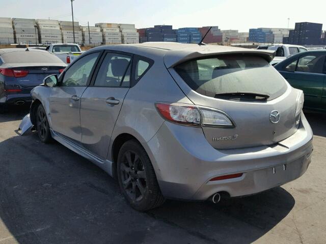 JM1BL1L62C1577262 - 2012 MAZDA 3 GRAY photo 3