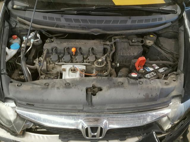 19XFA16899E044089 - 2009 HONDA CIVIC EX შავი ფოტო 7