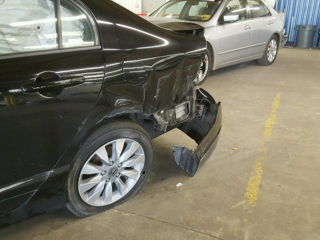 19XFA16899E044089 - 2009 HONDA CIVIC EX შავი ფოტო 9
