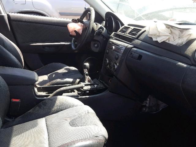 JM1BK34LX81800383 - 2008 MAZDA SPEED 3 BLACK photo 5