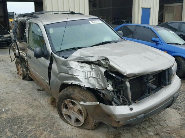 1GNDS13S932308718 - 2003 CHEVROLET TRAILBLAZE GRAY photo 1