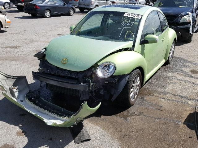 3VWCK31C84M404097 - 2004 VOLKSWAGEN NEW BEETLE 绿色 照片 2