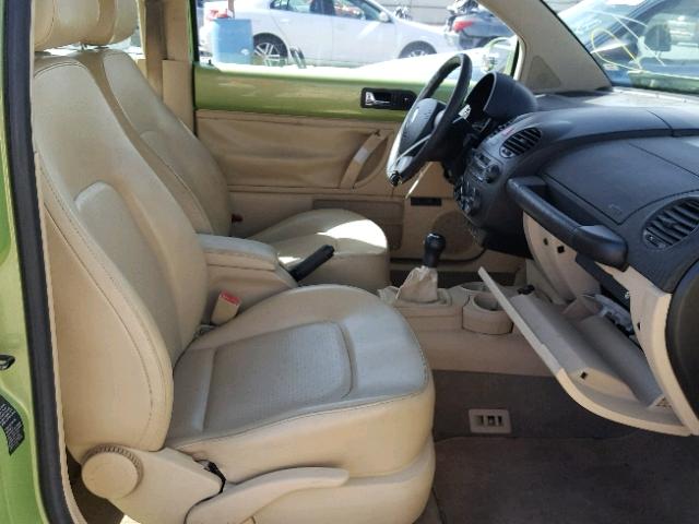 3VWCK31C84M404097 - 2004 VOLKSWAGEN NEW BEETLE 绿色 照片 5