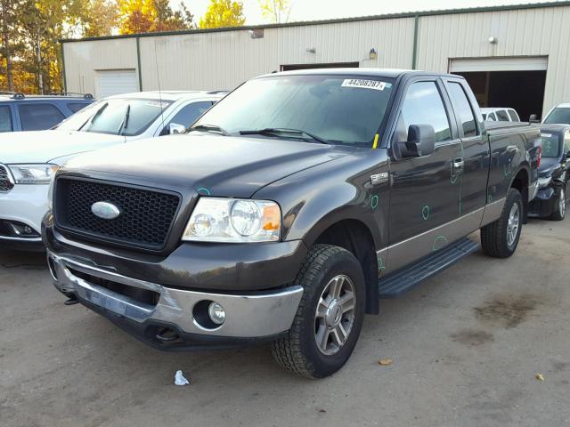 1FTPX14566NB60207 - 2006 FORD F150 GREEN photo 2