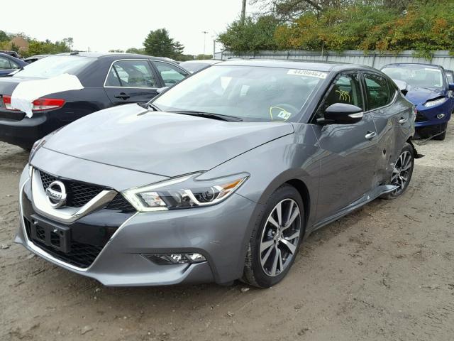 1N4AA6AP0HC427243 - 2017 NISSAN MAXIMA GRAY photo 2