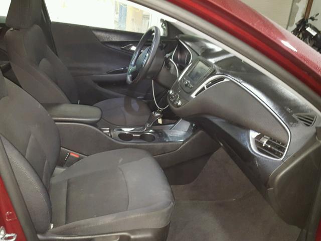 1G1ZB5ST1GF320840 - 2016 CHEVROLET MALIBU LS წითელი ფოტო 5