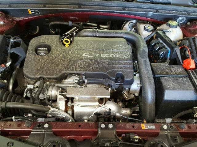 1G1ZB5ST1GF320840 - 2016 CHEVROLET MALIBU LS წითელი ფოტო 7