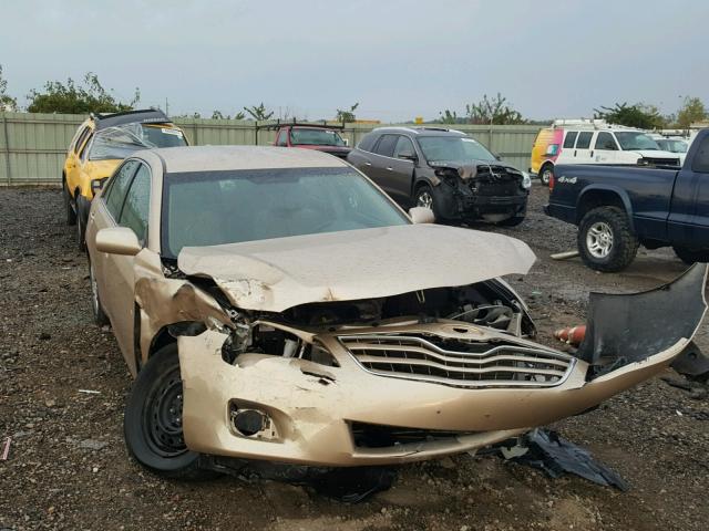 4T1BF3EK1AU054657 - 2010 TOYOTA CAMRY GOLD photo 1