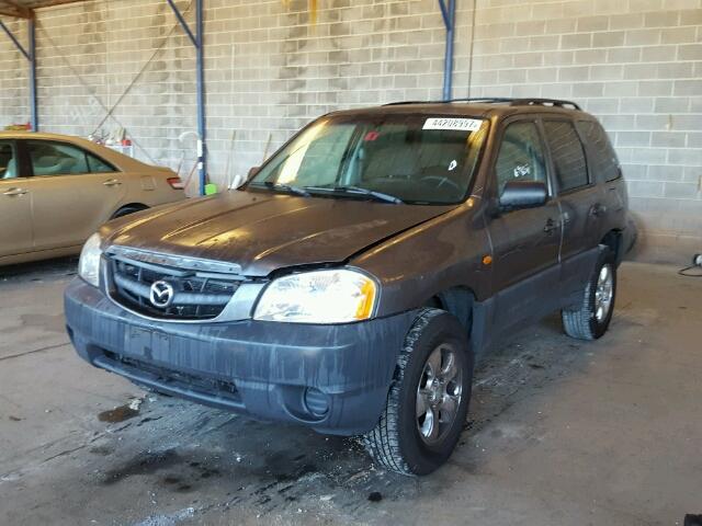 4F2YZ92B83KM43761 - 2003 MAZDA TRIBUTE DX GRAY photo 2