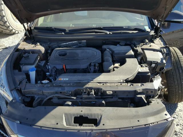 5NPE34AF6FH058763 - 2015 HYUNDAI SONATA SPO BROWN photo 7