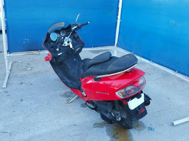 JH2MF06797K300193 - 2007 HONDA NSS250 S RED photo 3