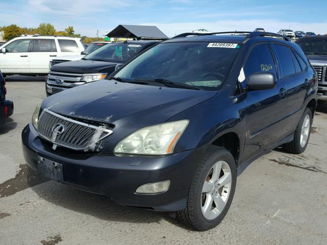 JTJHA31U640048091 - 2004 LEXUS RX 330 GRAY photo 2