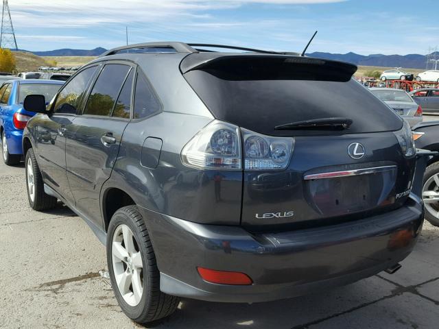 JTJHA31U640048091 - 2004 LEXUS RX 330 GRAY photo 3