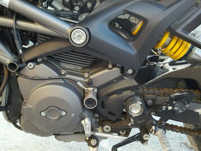 ZDM1RARR3CB044704 - 2012 DUCATI MONSTER 11 BLACK photo 7