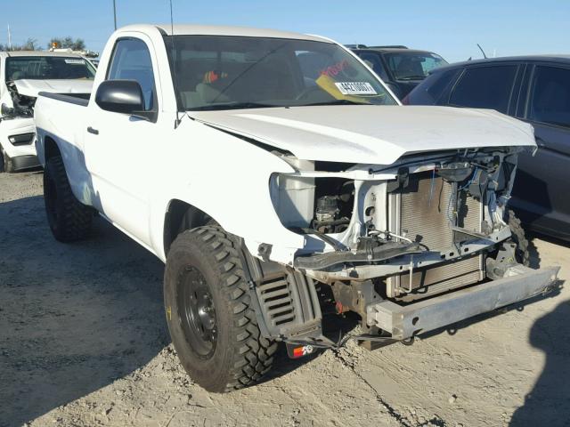 5TFNX4CN9DX023998 - 2013 TOYOTA TACOMA WHITE photo 1