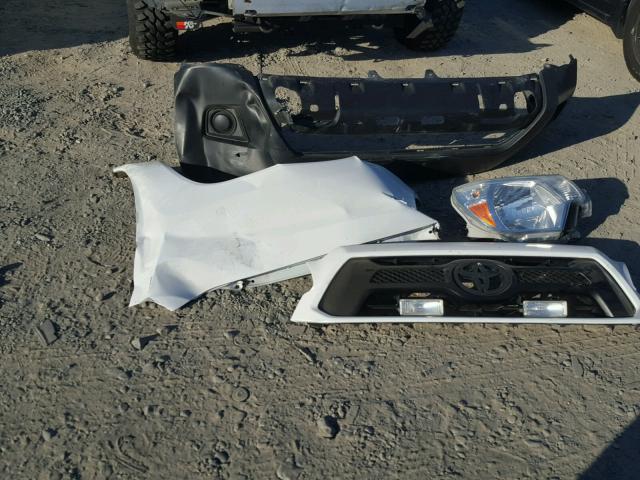 5TFNX4CN9DX023998 - 2013 TOYOTA TACOMA WHITE photo 9