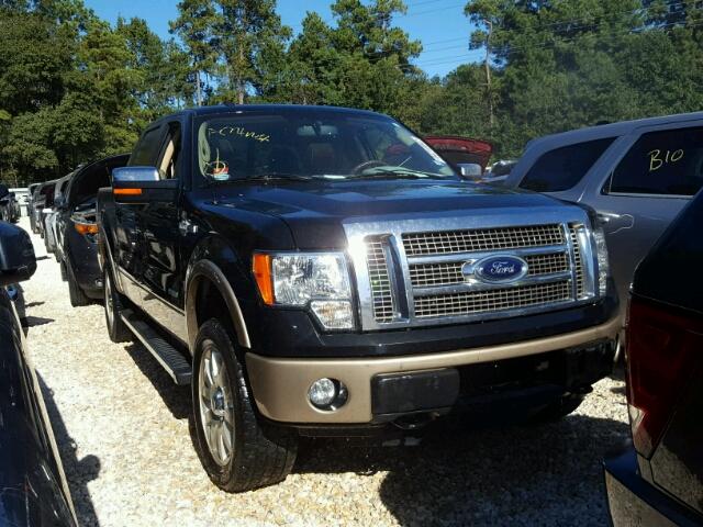 1FTFW1ET7CKE05752 - 2012 FORD F150 SUPER BLACK photo 1