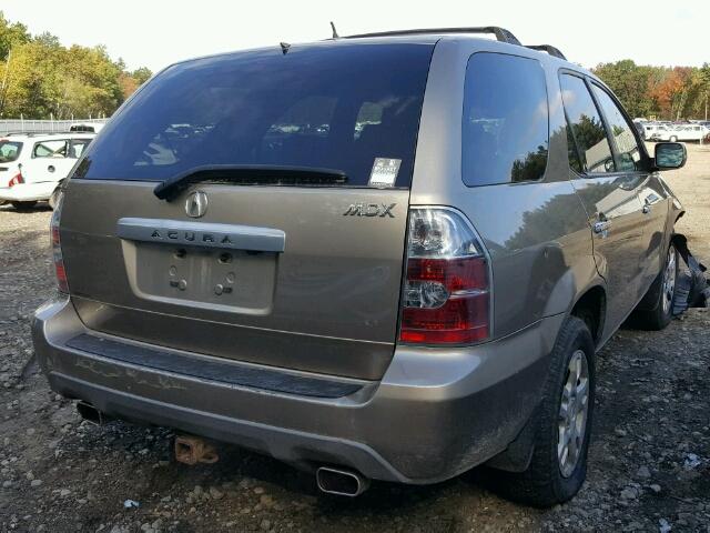 2HNYD18876H527233 - 2006 ACURA MDX SILVER photo 4