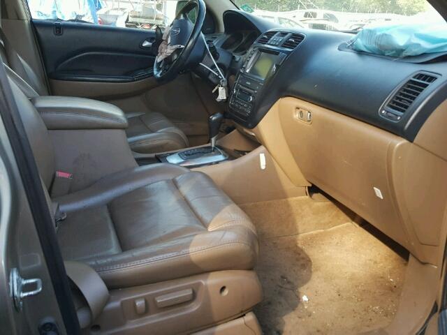 2HNYD18876H527233 - 2006 ACURA MDX SILVER photo 5