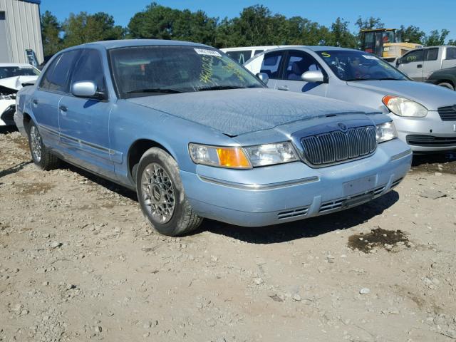 2MEFM74W21X715305 - 2001 MERCURY GRAND MARQ BLUE photo 1