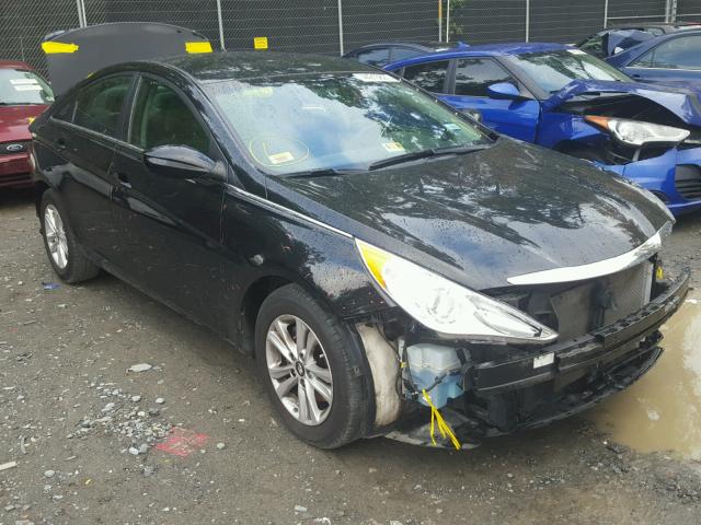 5NPEB4ACXEH915691 - 2014 HYUNDAI SONATA GLS BLACK photo 1