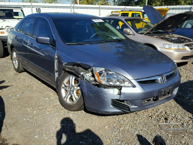 1HGCM55327A084037 - 2007 HONDA ACCORD SE GRAY photo 1