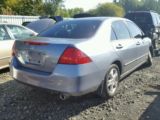 1HGCM55327A084037 - 2007 HONDA ACCORD SE GRAY photo 4