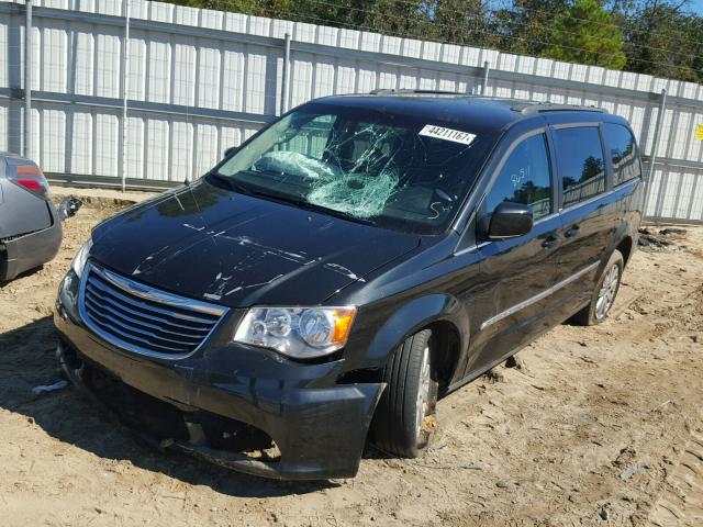 2C4RC1BG6ER269406 - 2014 CHRYSLER TOWN & COU BLACK photo 2