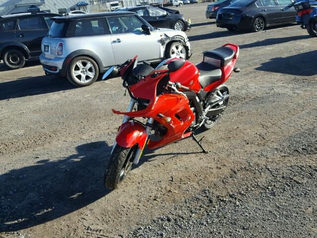 JS1VP53A562103411 - 2006 SUZUKI SV650 RED photo 2