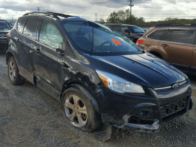 1FMCU9GX0DUC91666 - 2013 FORD ESCAPE SE BLACK photo 1