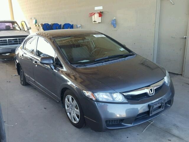 2HGFA16559H369494 - 2009 HONDA CIVIC LX GRAY photo 1